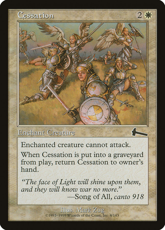 Cessation, Urza's legacy Card Art