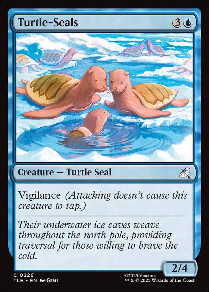 Turtle-Seals, Avatar: The Last Airbender Eternal Card Art