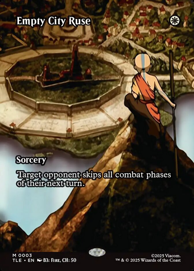 Empty City Ruse, Avatar: The Last Airbender Eternal Card Art