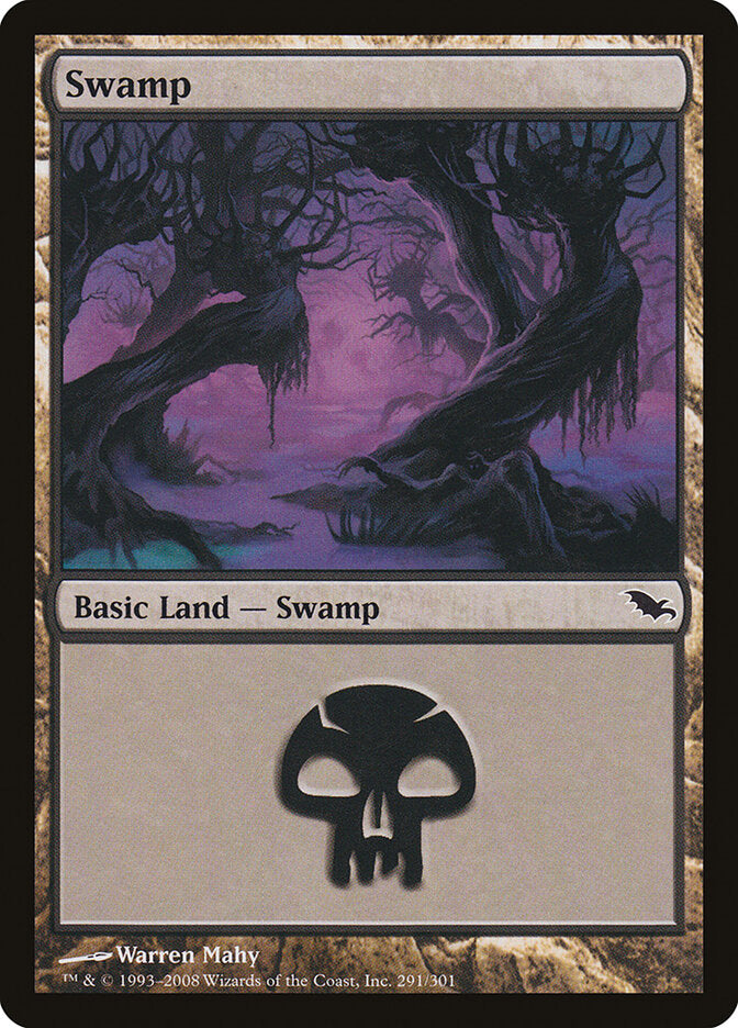 Swamp, Shadowmoor Card Art