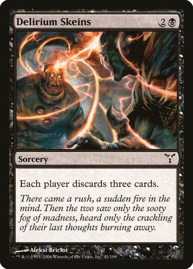 Delirium Skeins, Dissension Card Art