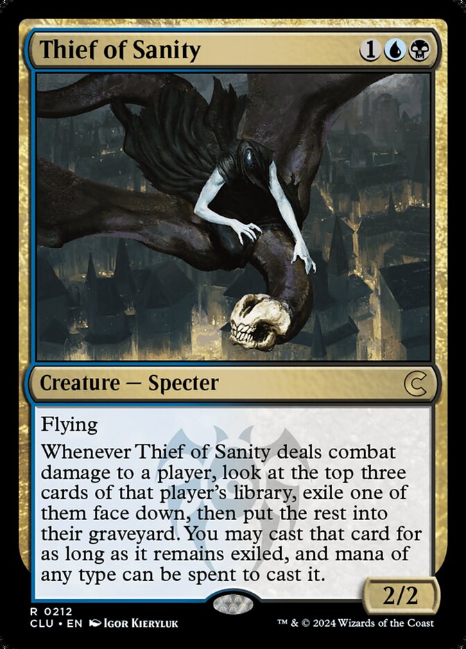 Thief of Sanity, Ravnica: clue edition Card Art
