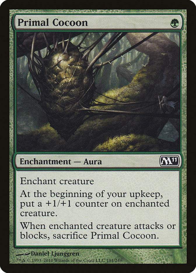 Primal Cocoon, Magic 2011 Card Art