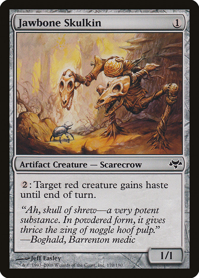 Jawbone Skulkin, Eventide Card Art