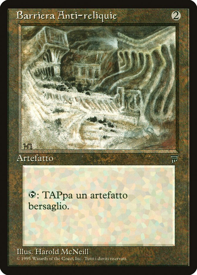 Relic Barrier, Legends Card Art