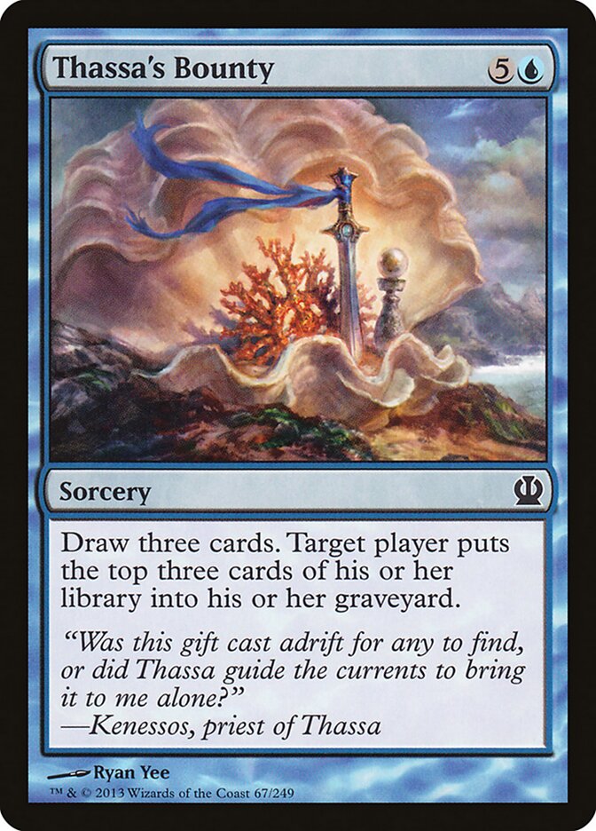 Thassa's Bounty, Theros Card Art