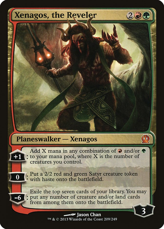 Xenagos, the Reveler, Theros Card Art