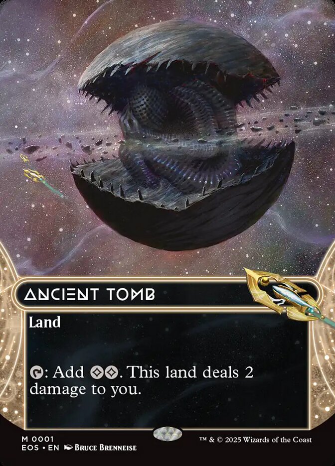 Ancient Tomb, Edge Of Eternities: Stellar Sights Card Art