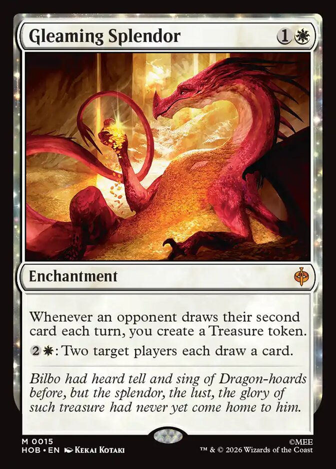 Gleaming Splendor, The Hobbit Card Art