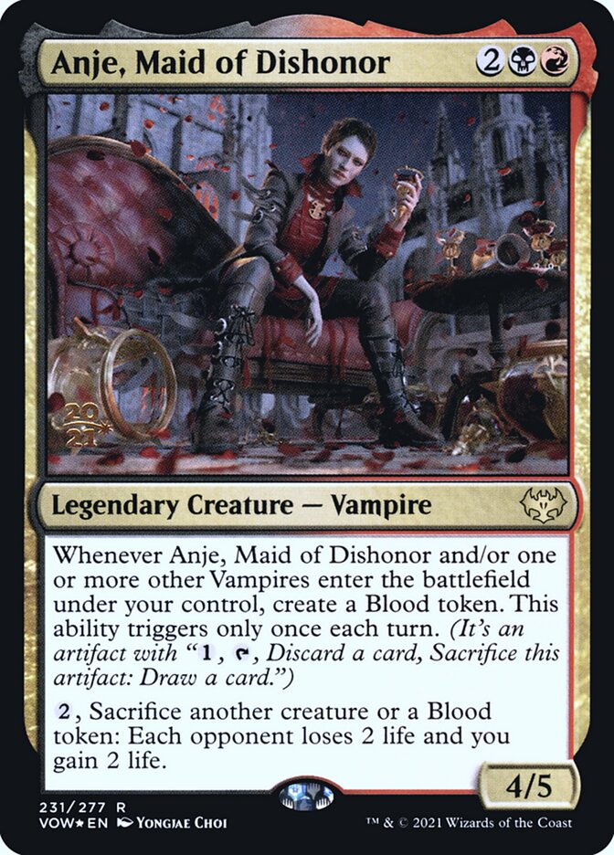 Anje, Maid of Dishonor - Foil