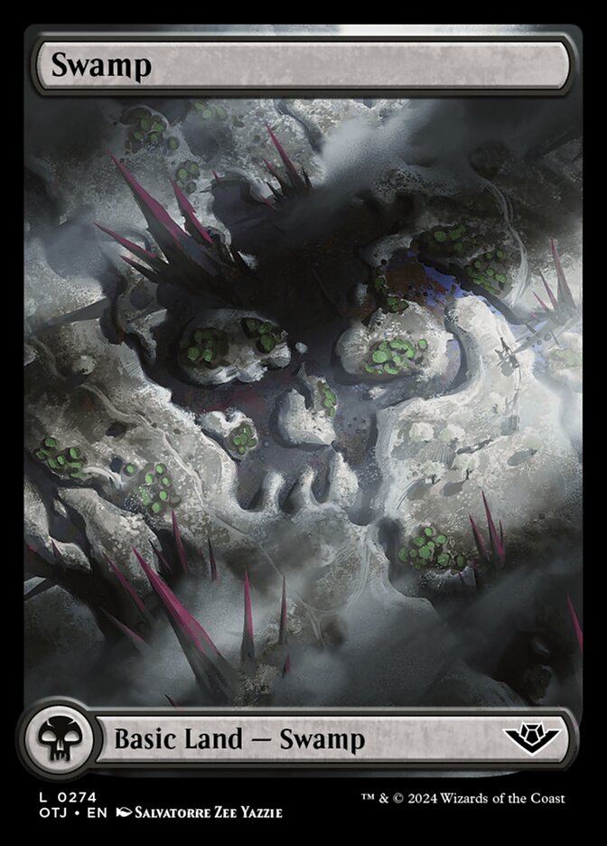 Swamp, Outlaws of thunder junction Card Art
