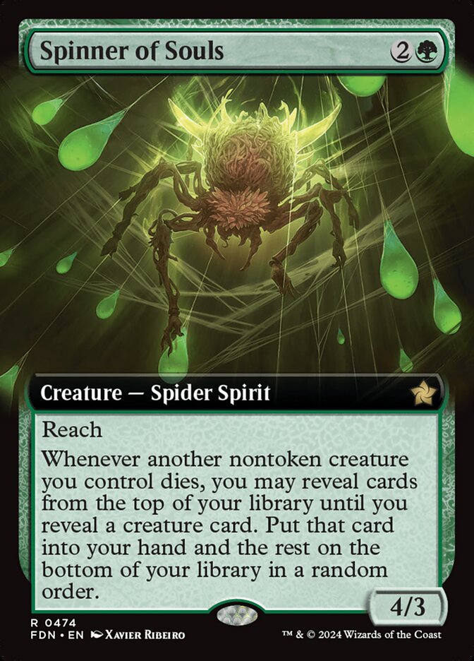 Spinner of Souls, Foundations Card Art