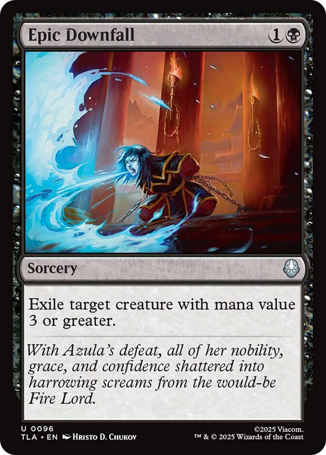 Epic Downfall, Avatar: The Last Airbender Card Art