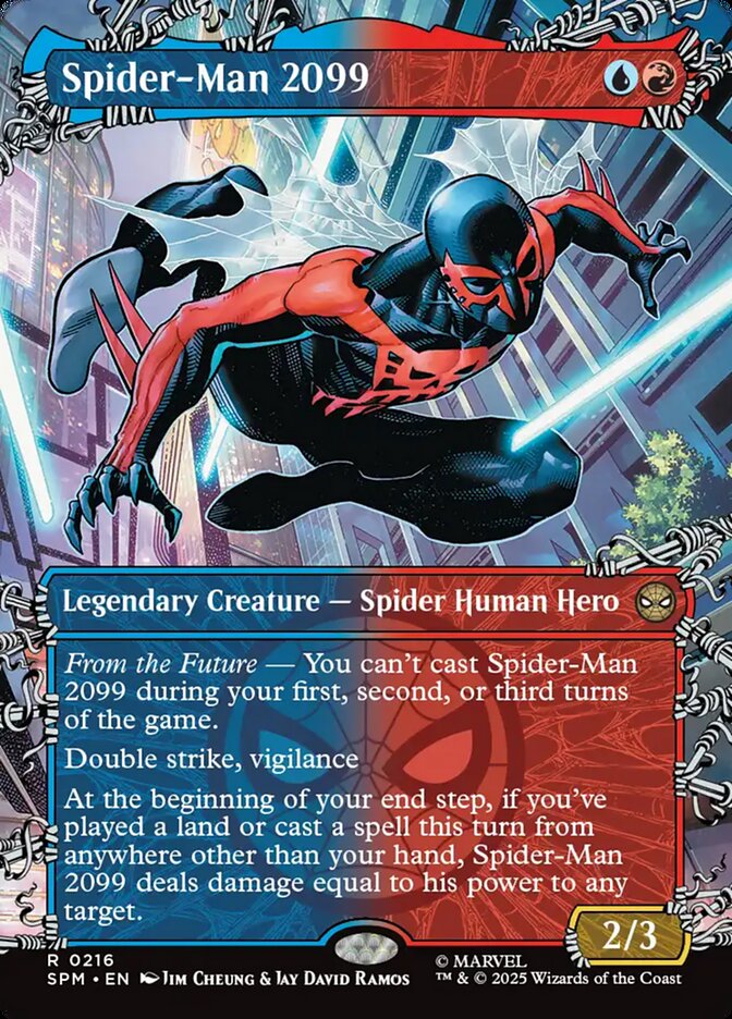 Spider-Man 2099, Marvel'S Spider-Man Card Art