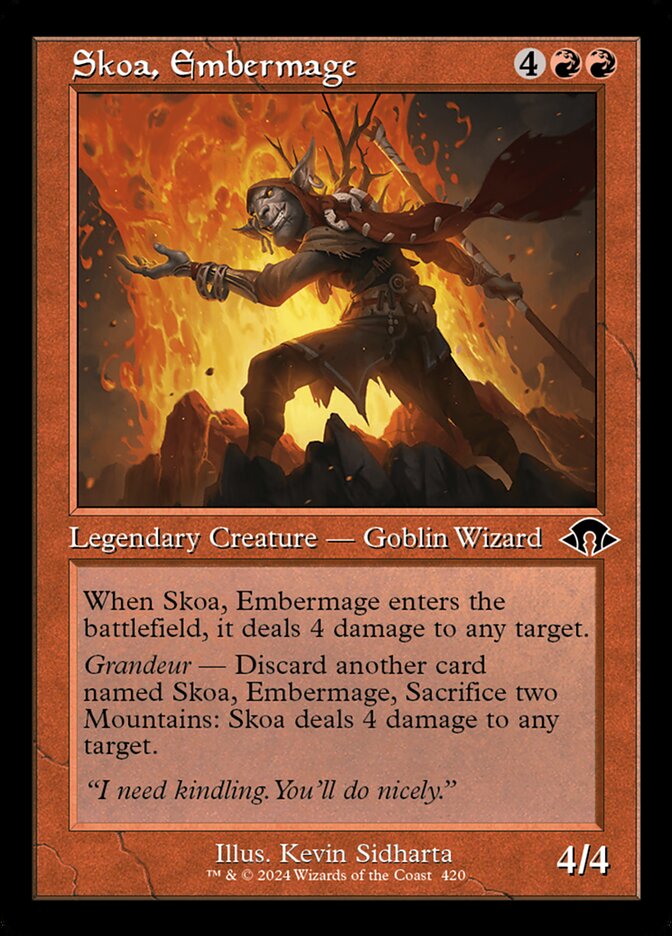Skoa, Embermage, Modern Horizons 3 Card Art
