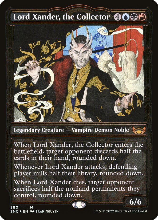 Lord Xander, the Collector, Streets of new capenna Card Art