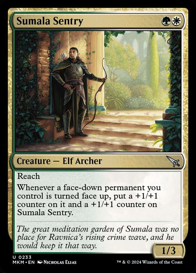 Sumala Sentry, Murders At Karlov Manor Card Art