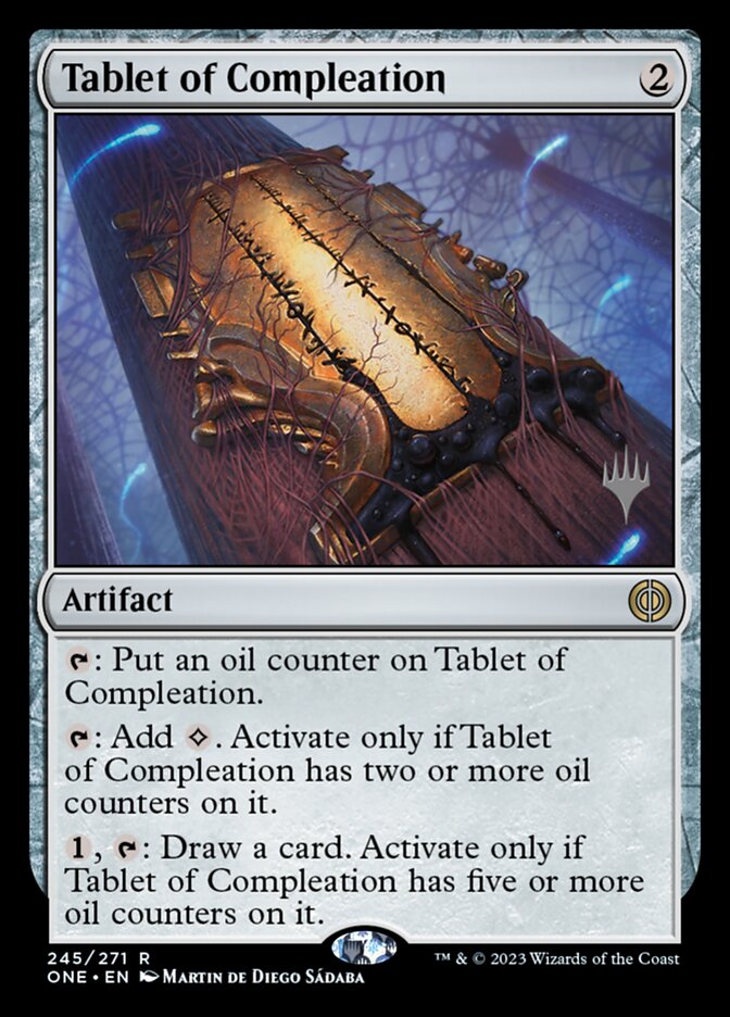 Tablet of Compleation, Phyrexia: All Will Be One Promos Card Art