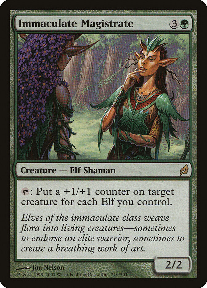 Immaculate Magistrate, Lorwyn Card Art