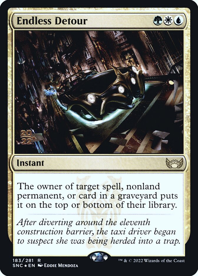 Endless Detour, Streets of new capenna promos Card Art