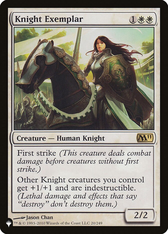 Knight Exemplar, The List Card Art