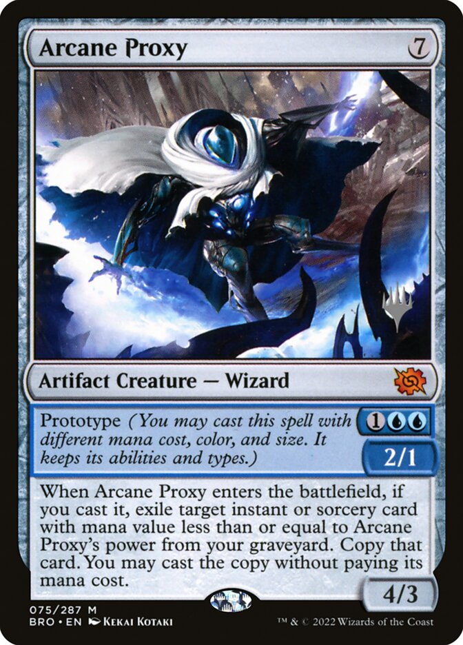Arcane Proxy, The Brothers' War Promos Card Art