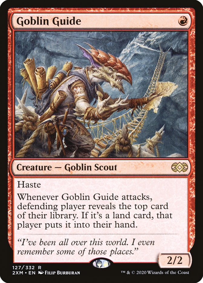 Goblin Guide, Double Masters Card Art