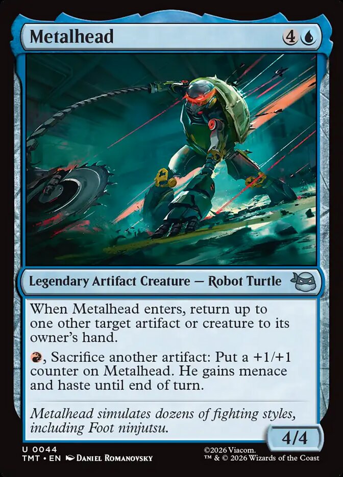 Metalhead, Teenage Mutant Ninja Turtles Card Art