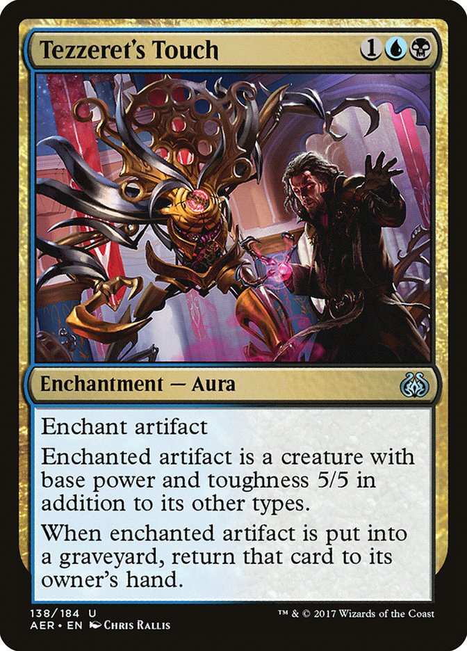 Tezzeret's Touch, Aether Revolt Card Art