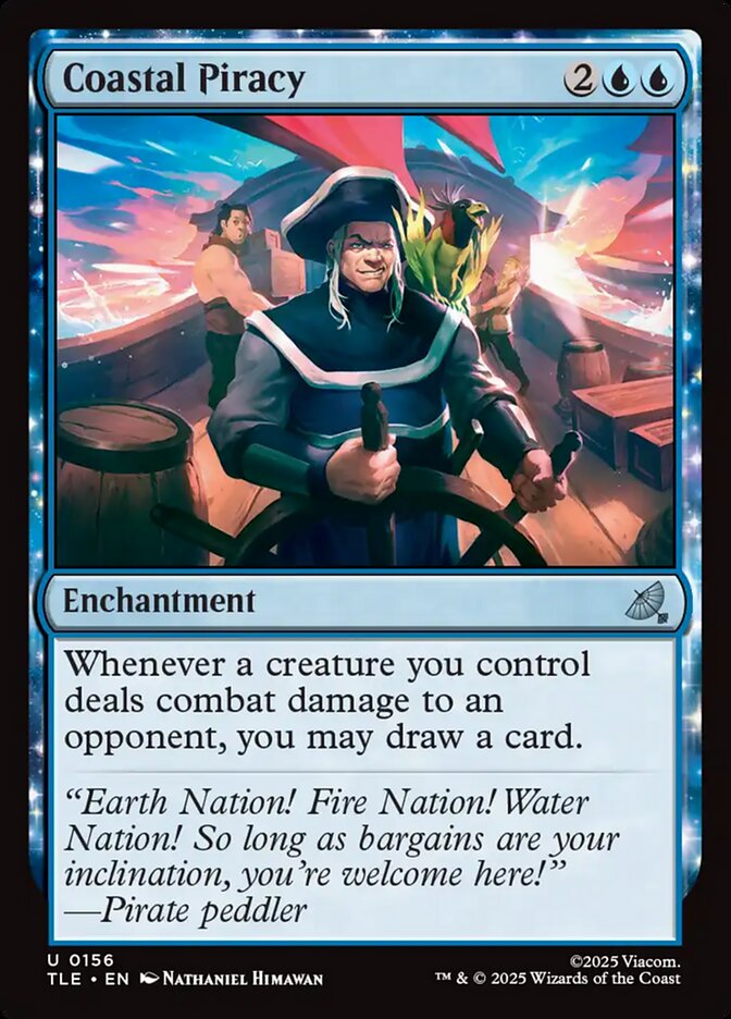 Coastal Piracy, Avatar: The Last Airbender Eternal Card Art