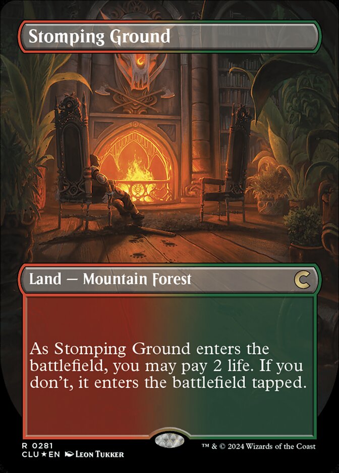 Stomping Ground, Ravnica: clue edition Card Art
