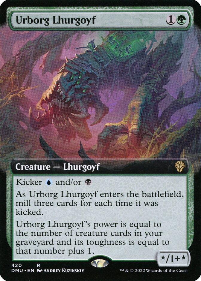 Urborg Lhurgoyf, Dominaria united Card Art