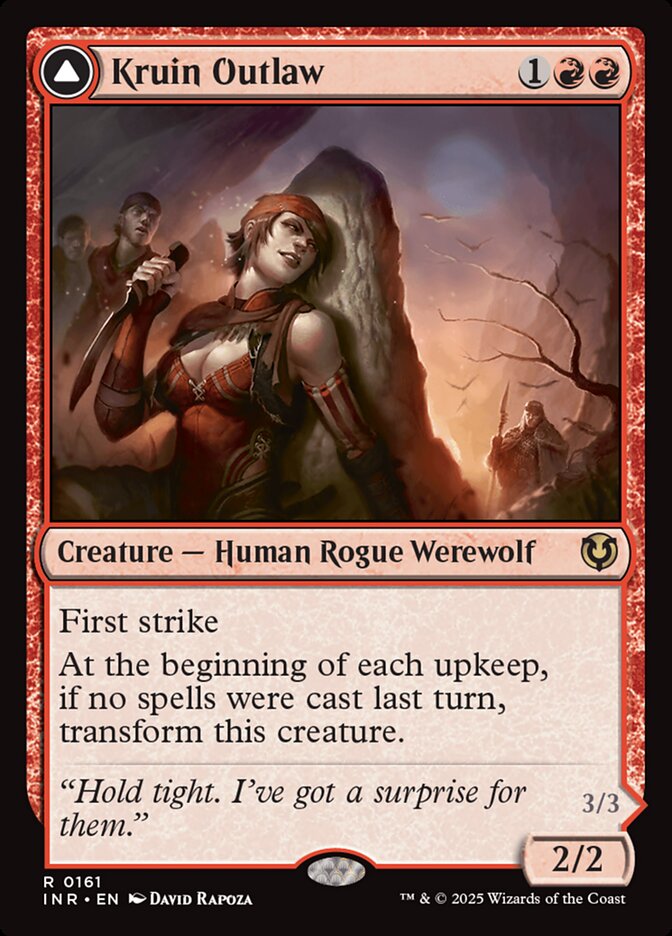 Kruin Outlaw // Terror of Kruin Pass - Foil
