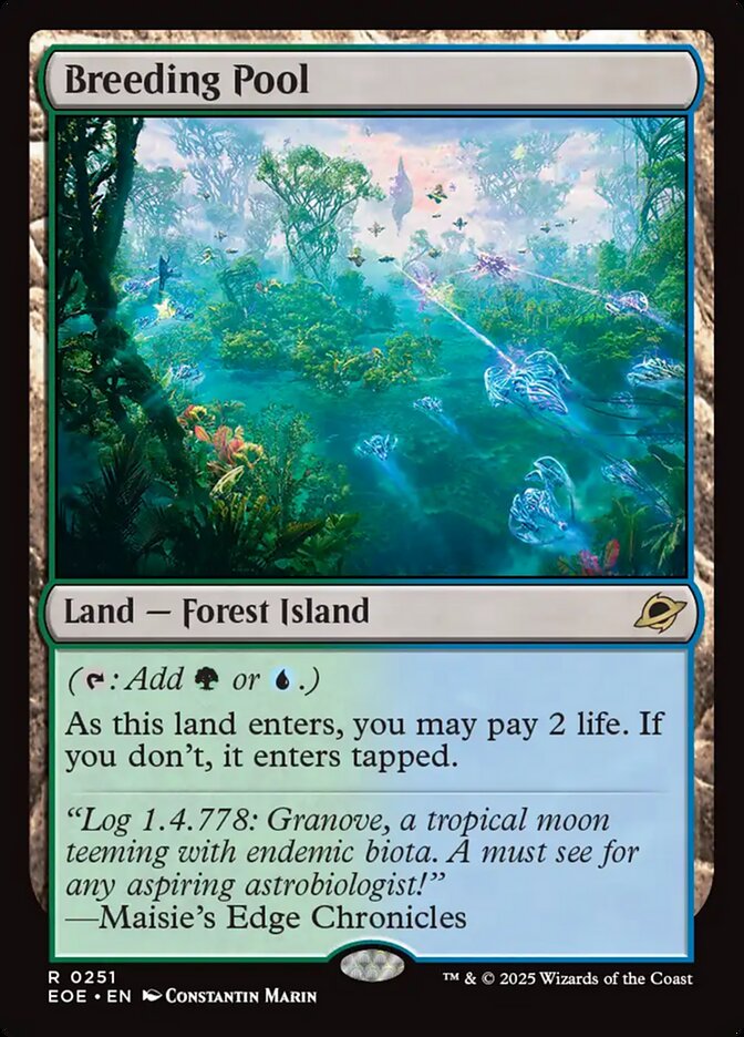 Breeding Pool, Edge Of Eternities Card Art