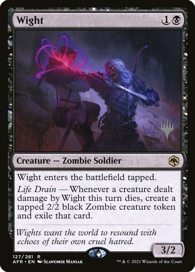 Wight, Adventures In The Forgotten Realms Promos Card Art