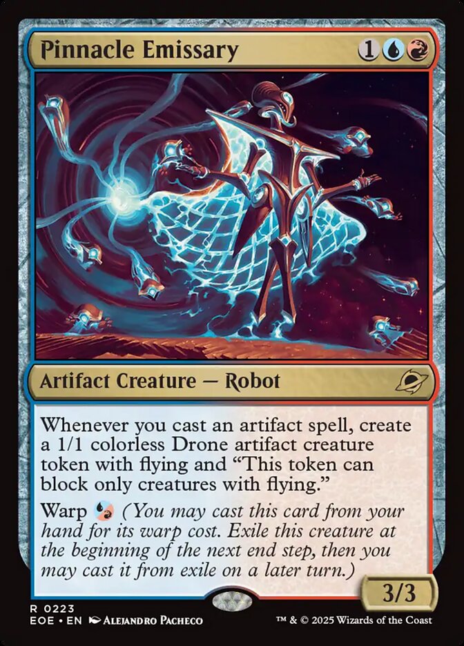 Pinnacle Emissary, Edge Of Eternities Card Art