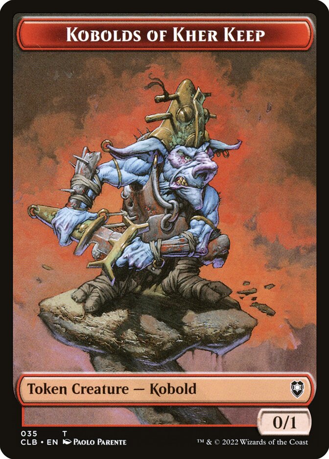 Kobolds of Kher Keep, Battle For Baldur'S Gate Tokens Card Art