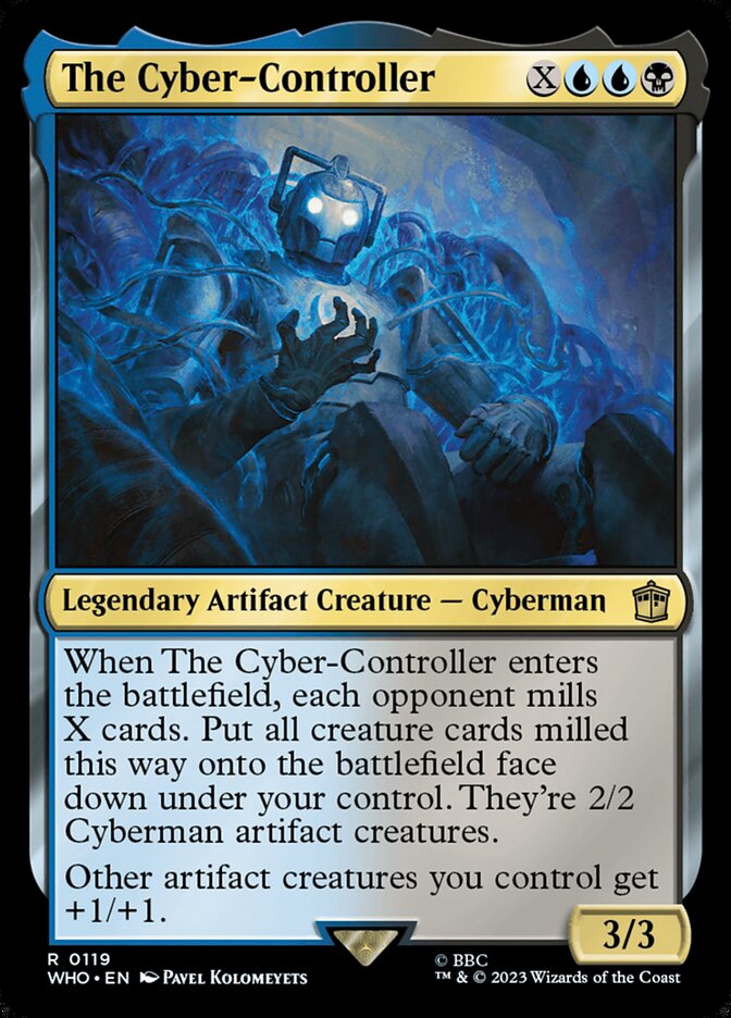 The Cyber-Controller, Doctor Who Card Art