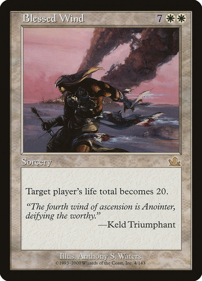 Blessed Wind, Prophecy Card Art