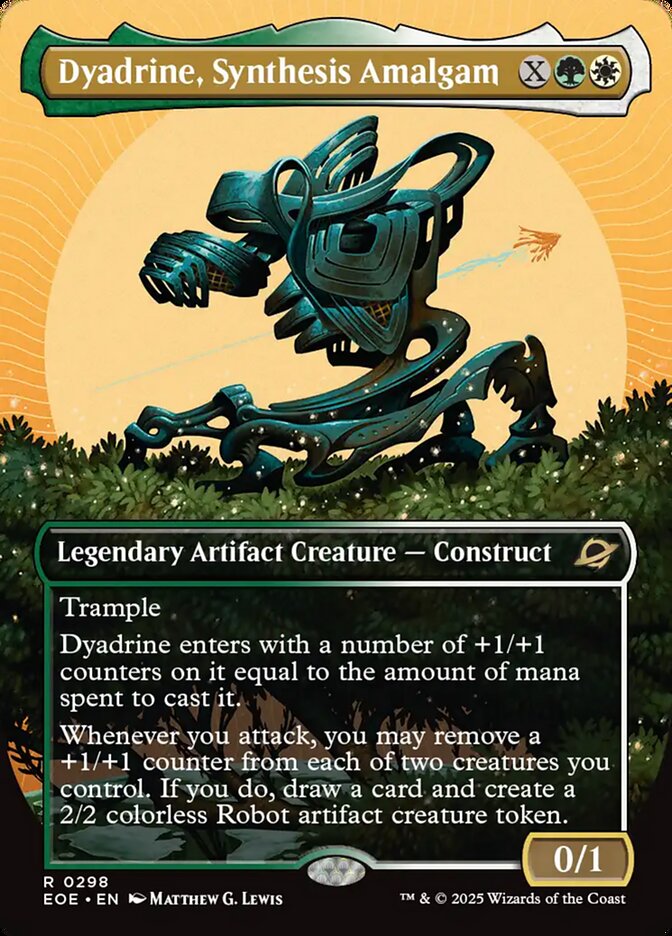 Dyadrine, Synthesis Amalgam, Edge Of Eternities Card Art