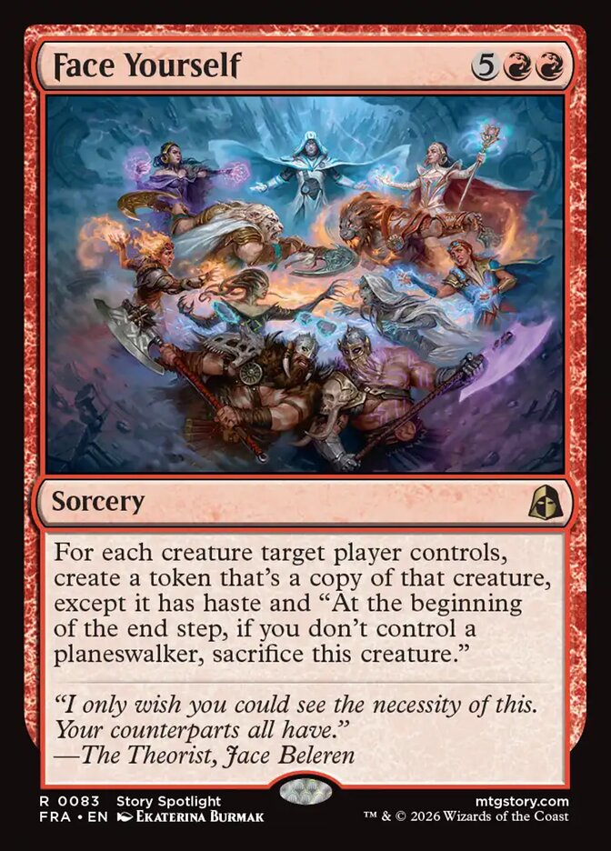 Face Yourself, Reality Fracture Card Art