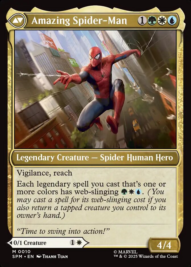 Peter Parker // Amazing Spider-Man, Marvel'S Spider-Man Card Art