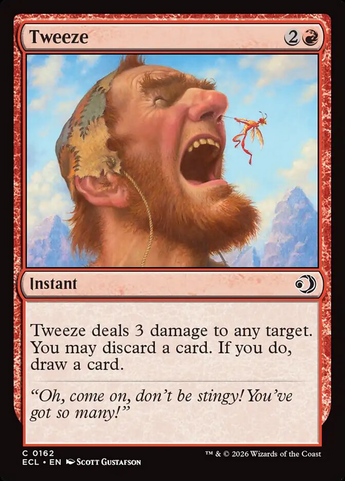 Tweeze, Lorwyn Eclipsed Card Art