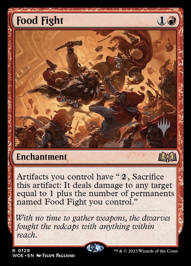 Food Fight, Wilds of eldraine promos Card Art