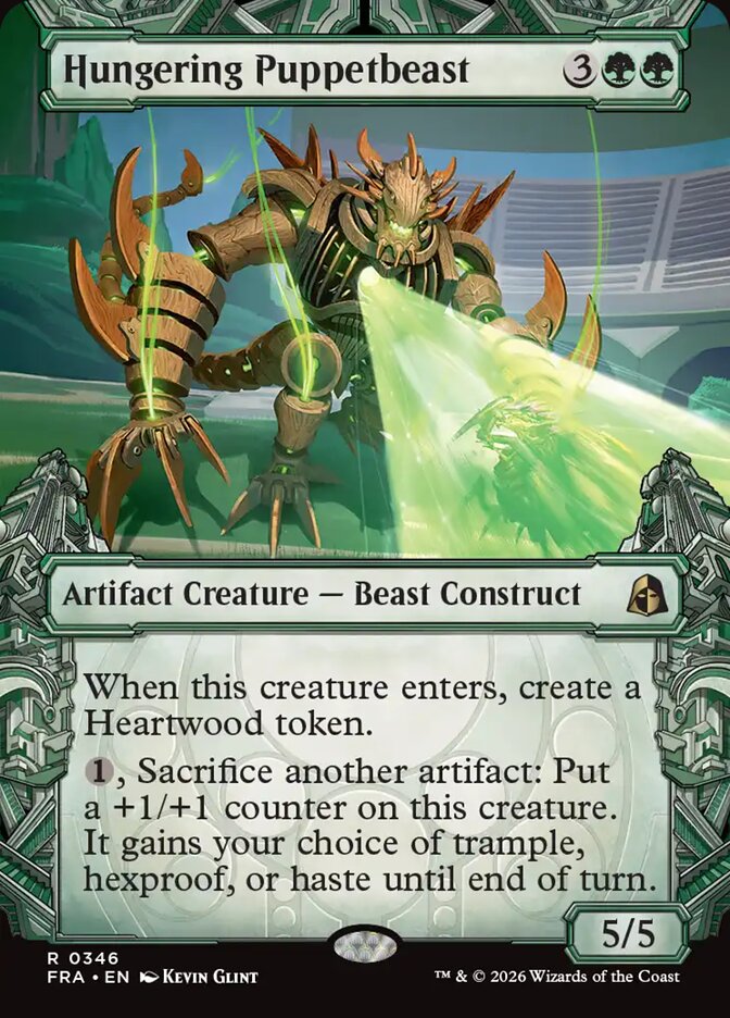 Hungering Puppetbeast, Reality Fracture Card Art