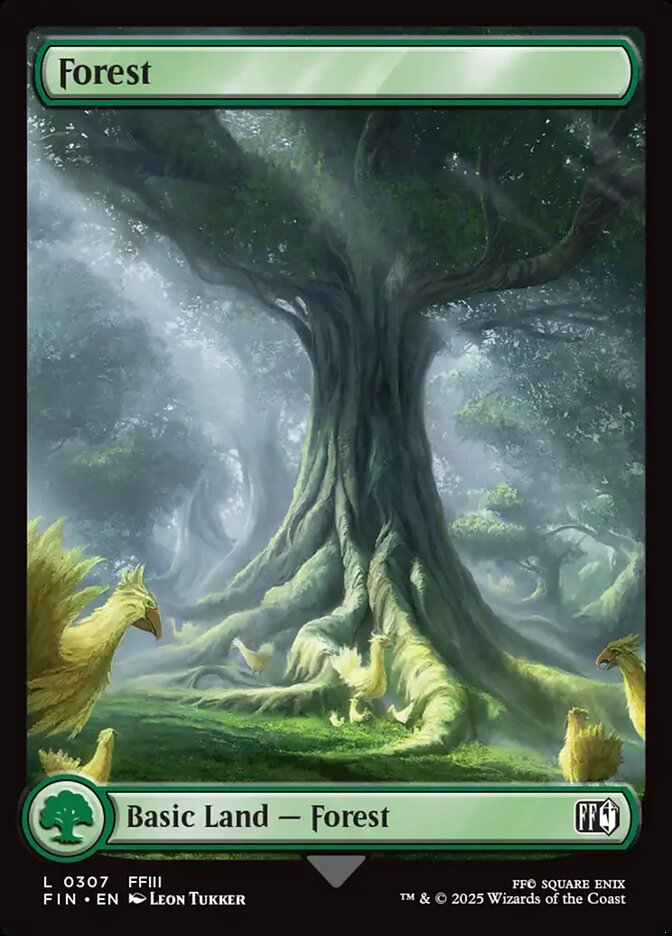 Forest, Final fantasy Card Art