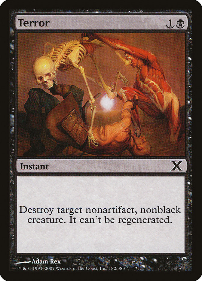 Terror, Tenth Edition Card Art