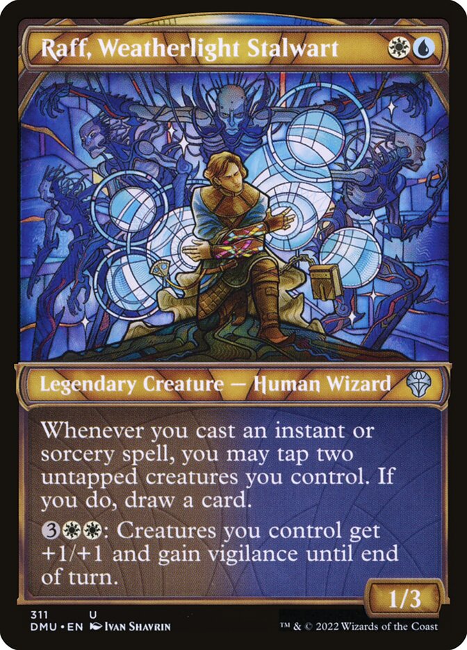 Raff, Weatherlight Stalwart, Dominaria United Card Art