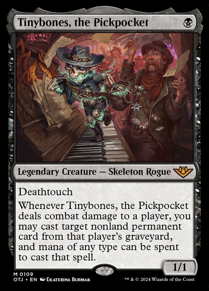 Tinybones, the Pickpocket, Outlaws of thunder junction Card Art