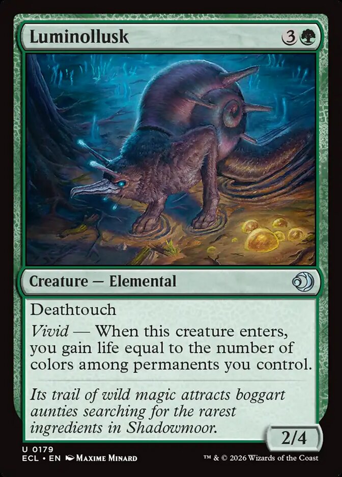 Luminollusk, Lorwyn Eclipsed Card Art